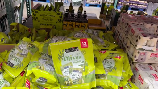 Tuscanini Pitted Olives 12/1 oz (0.75 lbs)