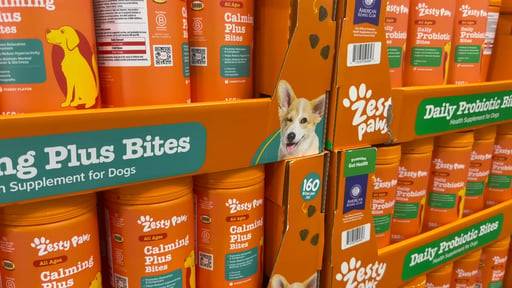 Zesty Paws Calming Soft Chews, 160 ct / 19.8 oz