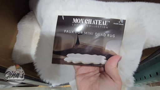 Mon Chateau Faux Fur Rug Mini Quad 24" x 39"