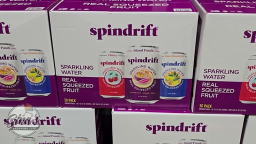Spindrift Sparkling Water Discovery Variety Pack, 30 Cans/12 fl oz (11.25 qts)