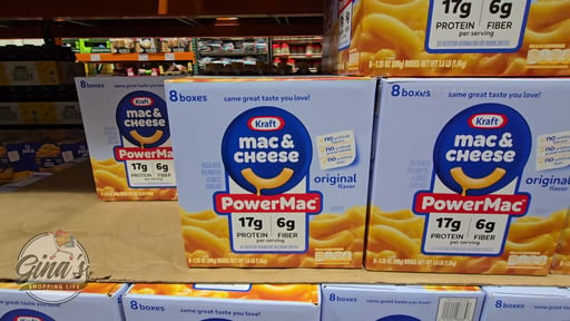 Kraft Mac & Cheese PowerMac, 8 x 7.25 oz