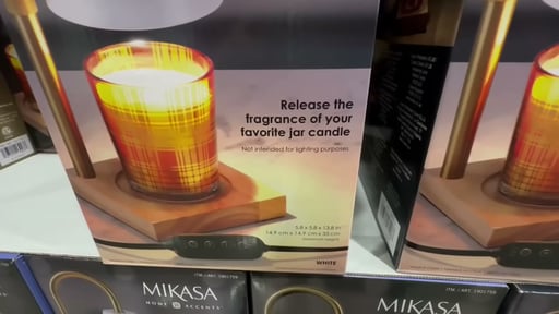 Mikasa Candle Warmer Plug-In Metal Stand