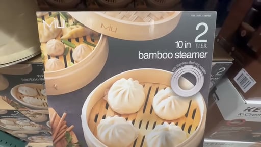 MIU 10 Inch 2-Tier Bamboo Steamer