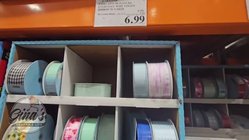 Kirkland Signature Everyday Wire Edged Ribbon, 50 Yards