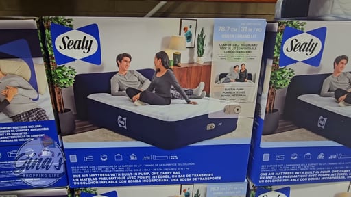 Sealy Queen Airbed with Headboard