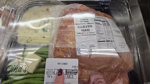Ham Dinner Kit with Yukon Gold Potato & Veggies (Per Lb)