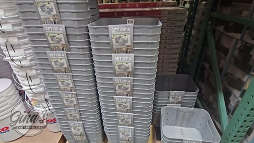 Gourmet Basics Storage Baskets, 4-Pack