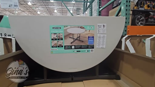 Lifetime Products 48" Round Folding Table