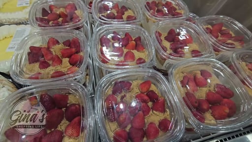Strawberries and Crème Trifle