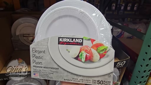 Kirkland Signature Elegant Plate Pack, 50 Count