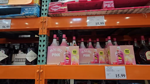 Malibu Pink Rum Barbados 1.75L