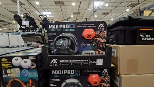 AXIL MX Pro II SE Earmuffs with X30i Earplug & Bluetooth