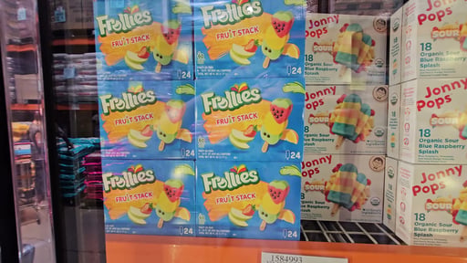 Frollies Fruit Stack Ice Pops, 24-Count / 2.5 fl oz (1.8 qt)