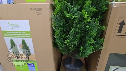 Nearly Natural Faux 4' Cedar Tree UV Resistant 2-Pack