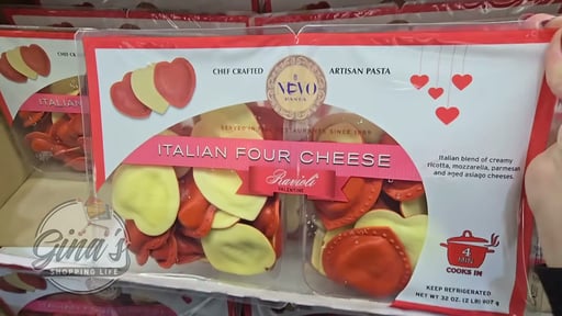 Nuovo Pasta Heart Ravioli 4 Cheese 32 oz