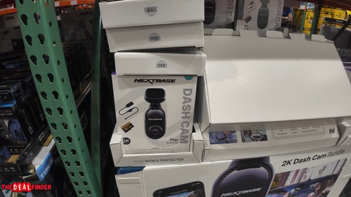 Nextbase Piqo 2K Dashcam with 64GB MicroSD Card and Piqo Quick Connect Cable