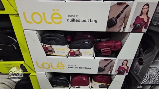 Lolë Unisex Quilted Puff Bag