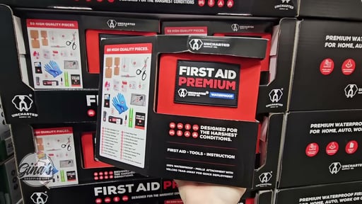 Uncharted Supply Co Premium First Aid Kit 99 Pieces