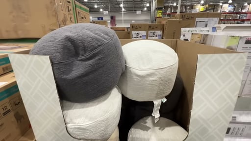 Boucle Indoor Pouf