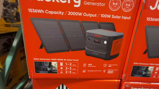 Jackery Explorer 1500 V2 and 100W Solar Panel