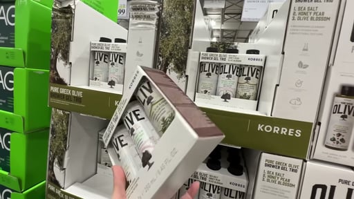 Korres Pure Greek Olive Shower Gel Trio