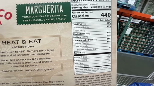 Antico Margherita Pizza 2/16 oz