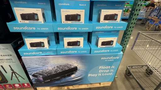 Soundcore Boom 3i Bluetooth Speaker, Black
