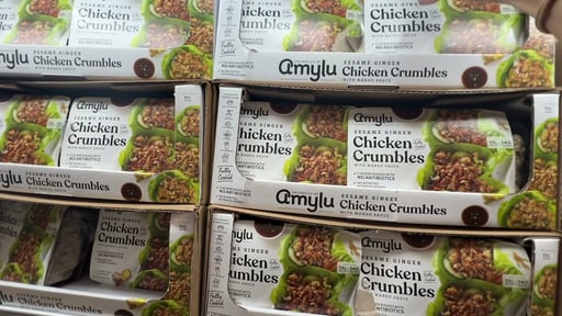 Amylu Sesame Ginger Crumbles 46 Ounce Package