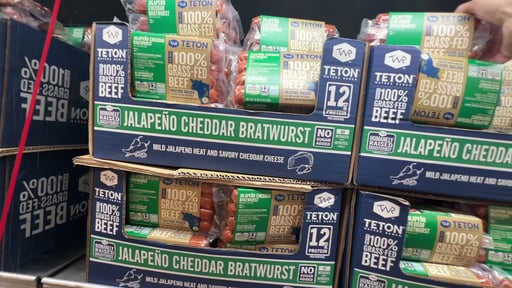 Teton Waters Ranch Jalapeño Cheddar Bratwurst 36 Ounce Package