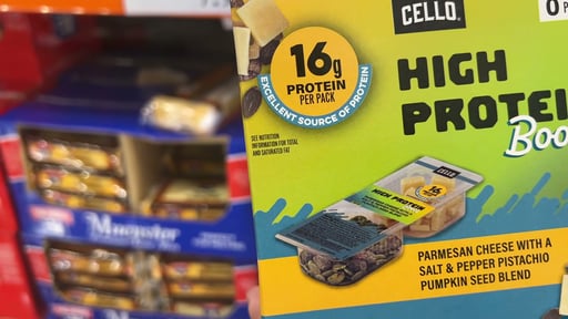 Cello High Protein Boost Snack Pack, 8 × 1.85 oz