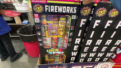 TNT Color Burst Fireworks Assortment