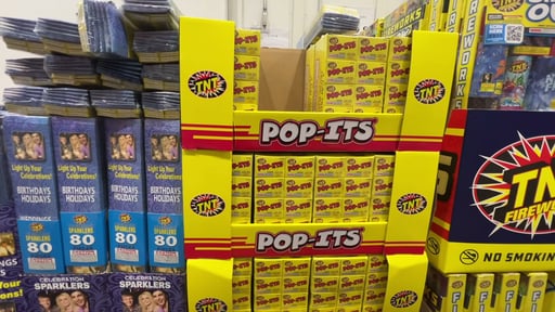 TNT Fireworks Fun Snaps 40 Boxes of 50