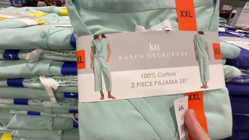 Karen Neuburger Women's Cotton Henley and Capri Pajama Set, 2-Piece