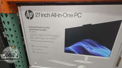 HP OmniStudio 27" All-in-One Desktop PC (27-CY0127C) - Intel Core Ultra 5, 16GB RAM, 1TB SSD