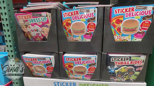 Bendon Sticker Designer Assortment, 3-Book Set