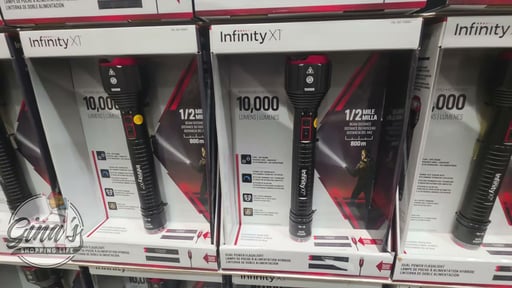 Infinity X1 10,000 Lumen Flashlight with Spot Beam