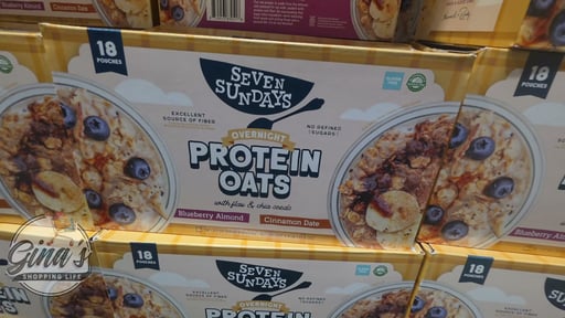 Seven Sundays Protein Oat Variety Pack, 18 ct / 2.1 oz