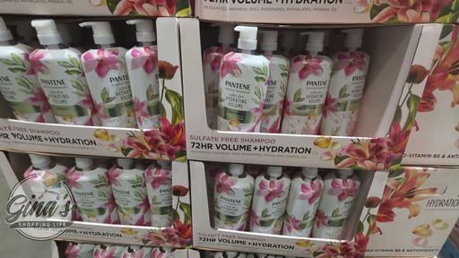 Pantene Essential Botanicals Green Tea & Lily Hydrating Volume Shampoo, 38.2 FL OZ