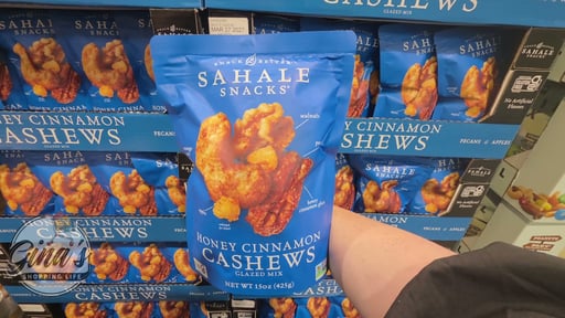 Sahale Snacks Honey Cinnamon Cashew Glazed Mix 15 oz