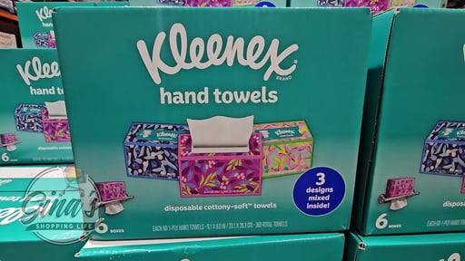 Kleenex Hand Towels 6/60 Count Boxes