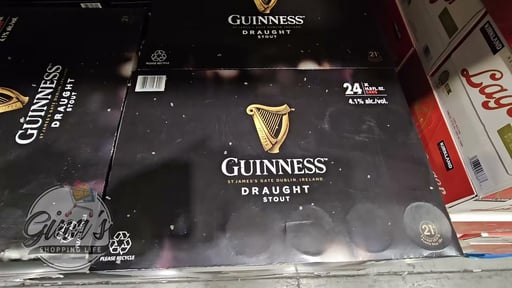 Guinness Draught Stout 24/14.9 Ounce Cans