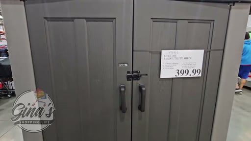 Lifetime Resin Utility Shed