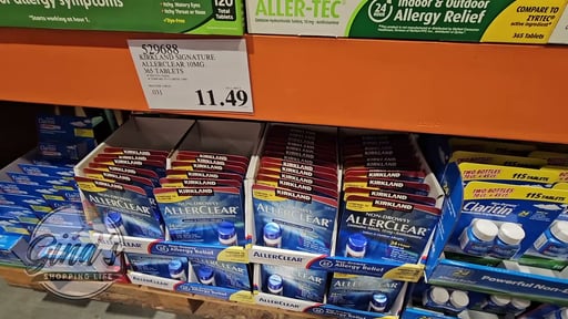 Kirkland Signature AllerClear 10mg, 365 Tablets