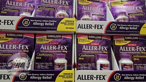 Kirkland Signature Aller-Fex 180mg Tablet 180 Count