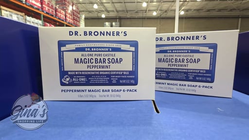 Dr. Bronner's Peppermint Pure-Castile Magic Bar Soap