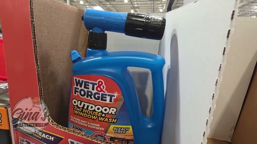 Wet & Forget Outdoor 2 in 1 Wash & Window Cleaner