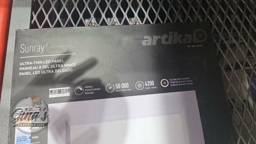 Artika Sunray 1'x4' Flat Panel with 3CCT