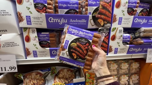 Amylu Paleo Andouille Chicken Sausage