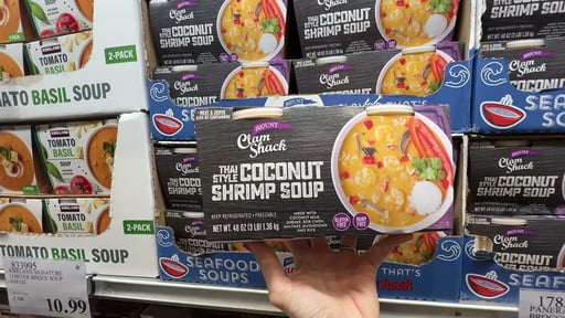 Clam Shack Thai Style Coconut Shrimp Soup