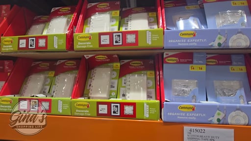 3M Command Hanging Hooks or Strips